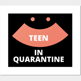 Teen in Quarantine Edit Posters and Art